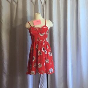 Little sundress in size medium by BAILEY BLUE in red